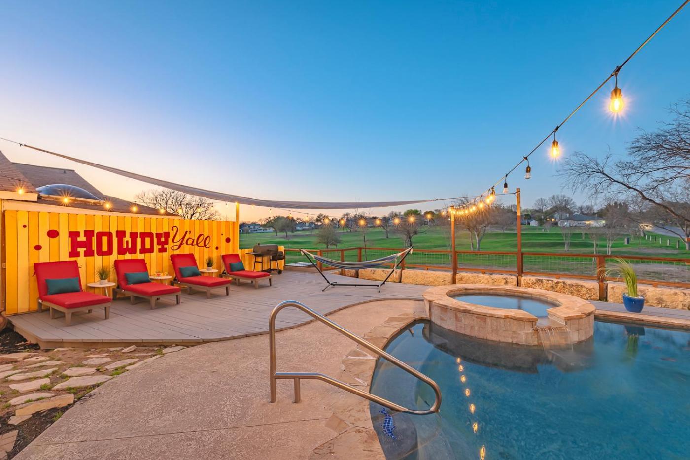 Stunning Pool Overlooking Golf Course & Game Room San Antonio Exterior photo