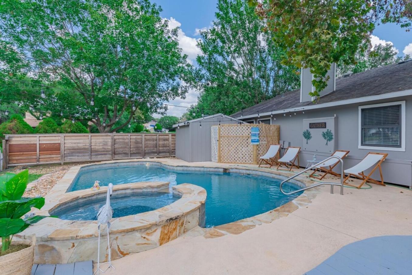 Stunning Pool Overlooking Golf Course & Game Room San Antonio Exterior photo